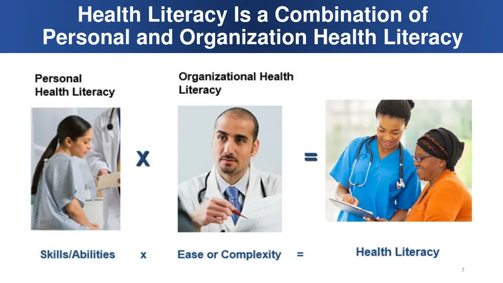 health literacy is a combination of personal