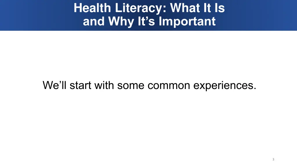 health literacy what it is and why it s important