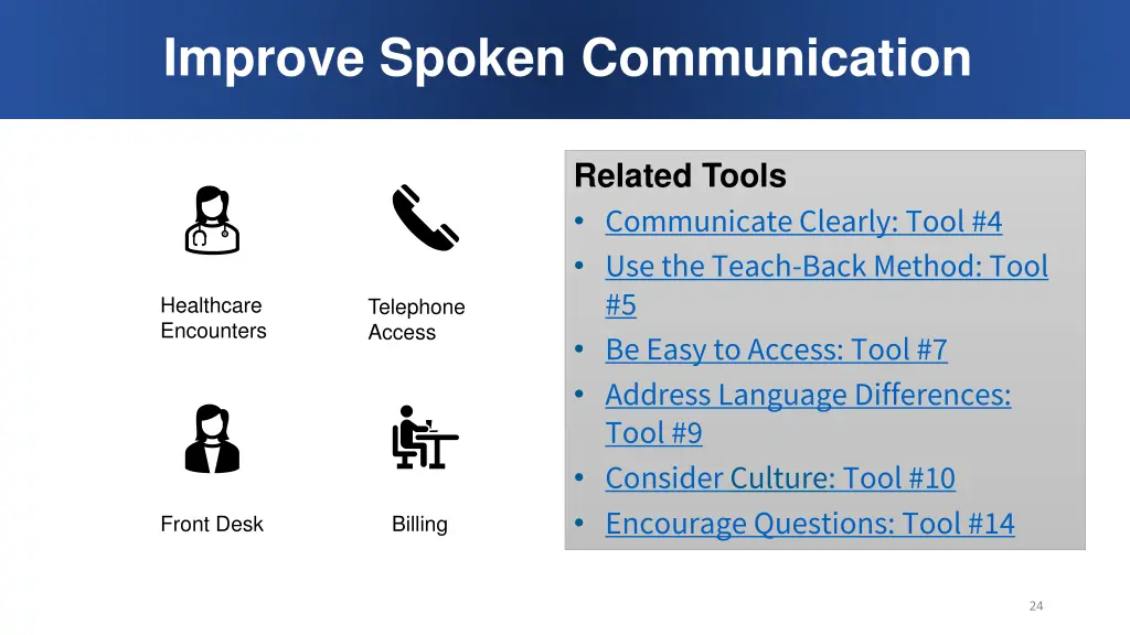 improve spoken communication