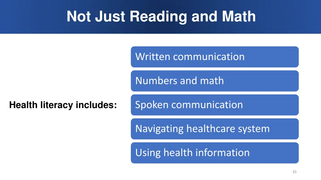 not just reading and math