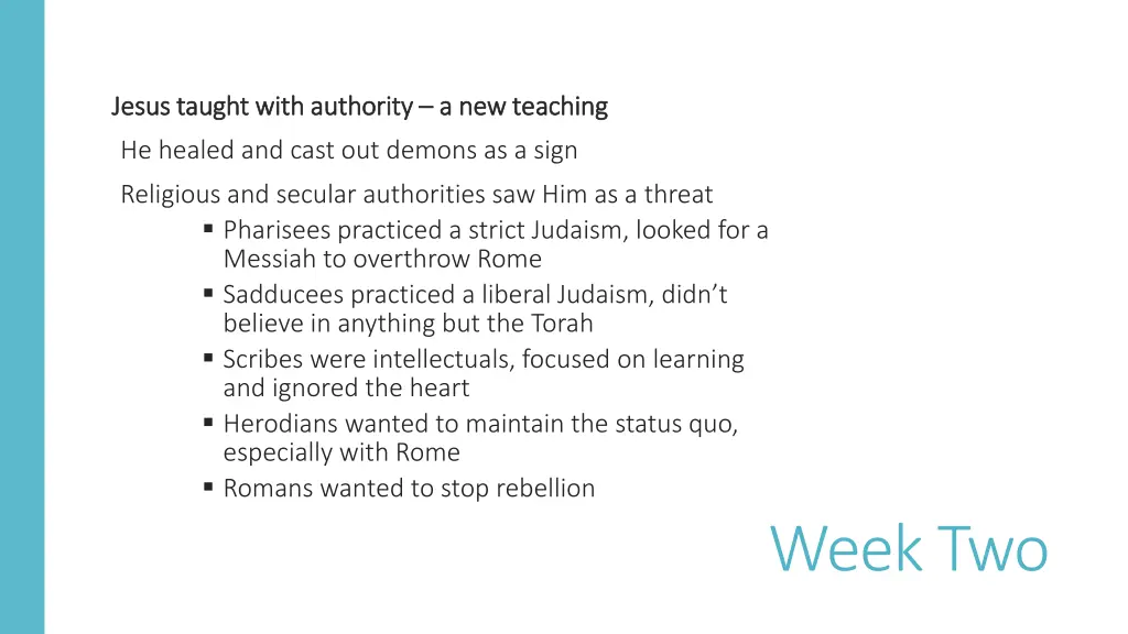 jesus taught with authority jesus taught with