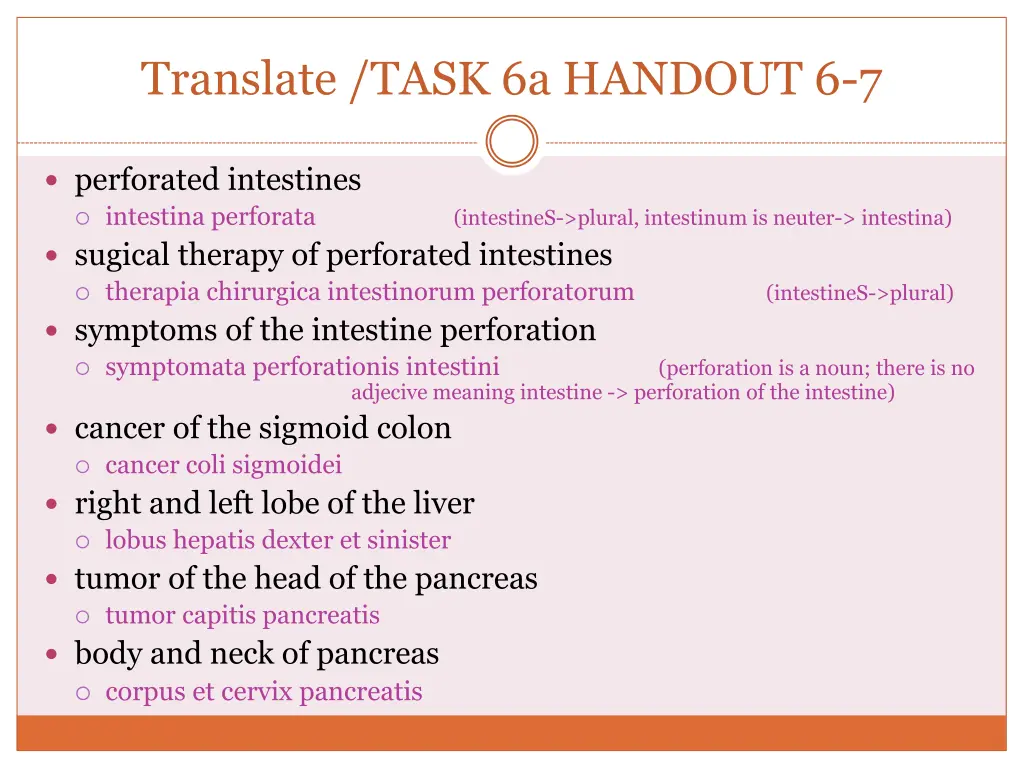 translate task 6a handout 6 7 1