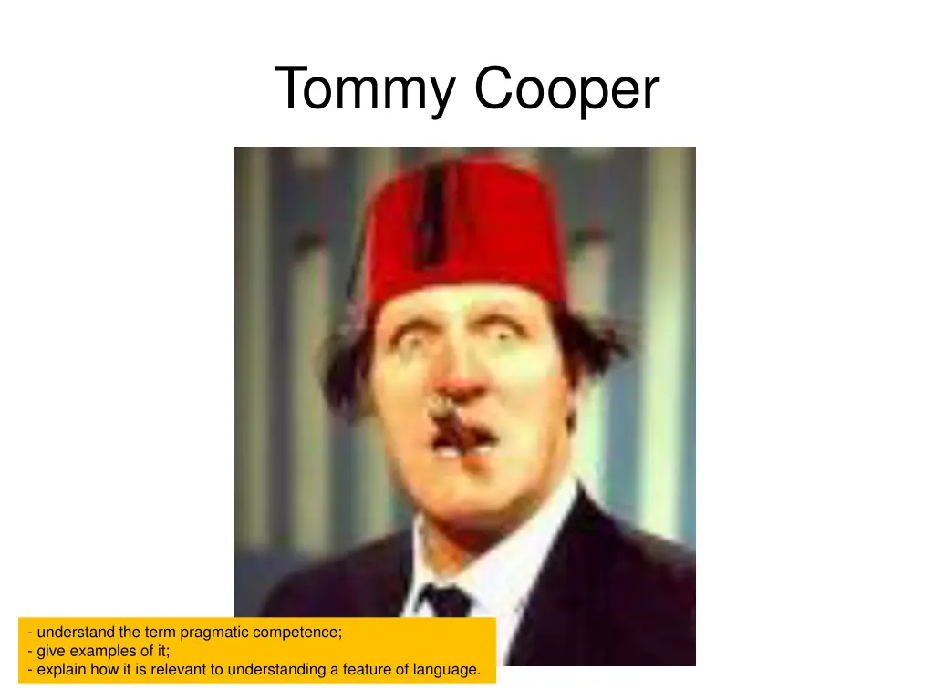 tommy cooper