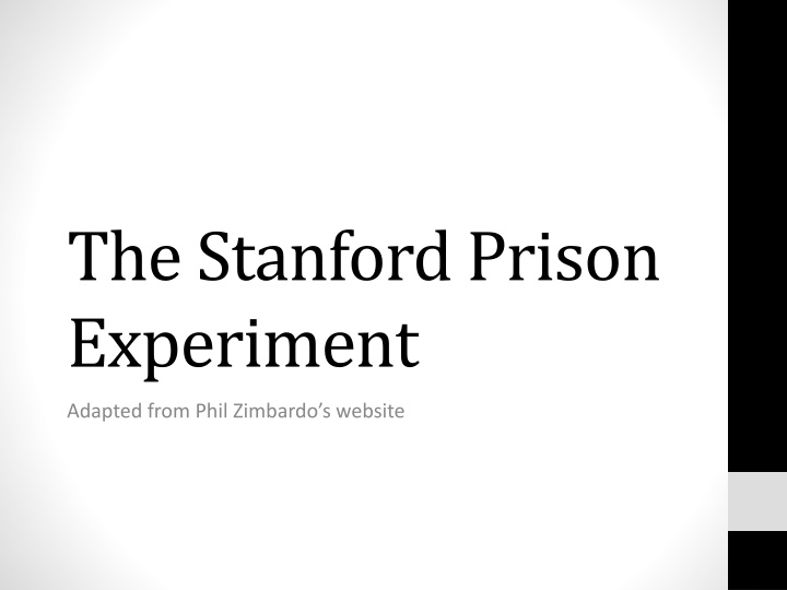 the stanford prison experiment