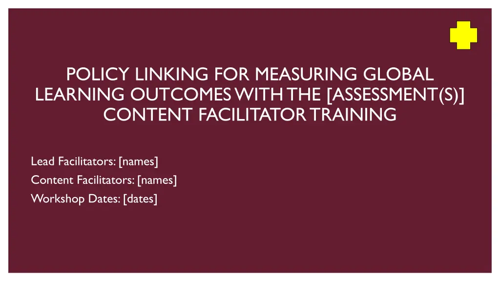 policy linking for measuring global learning