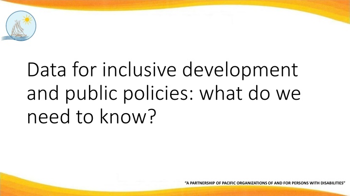 data for inclusive development and public