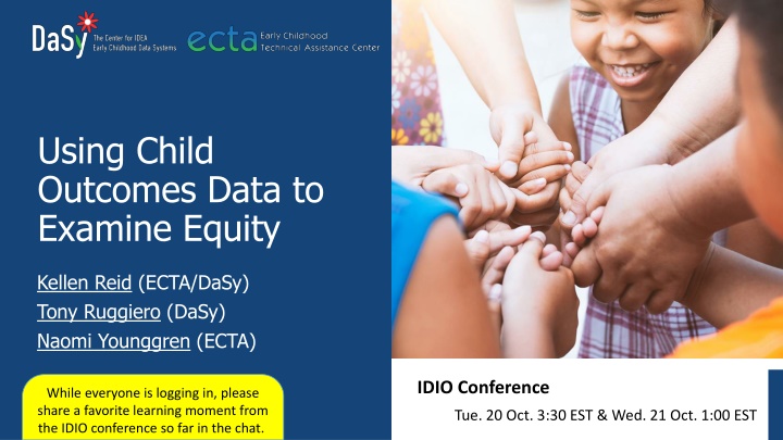 using child outcomes data to examine equity