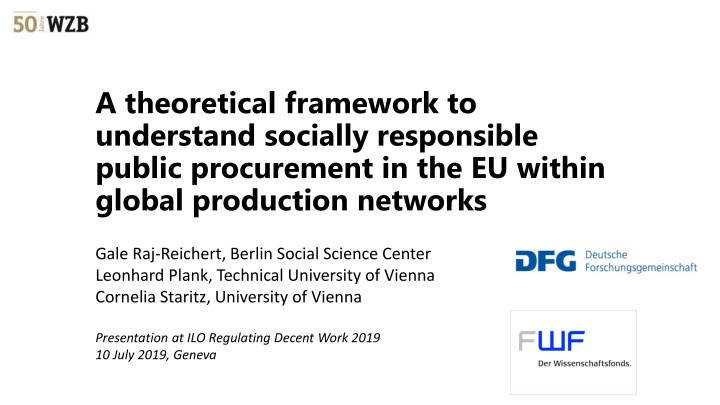 a theoretical framework to understand socially