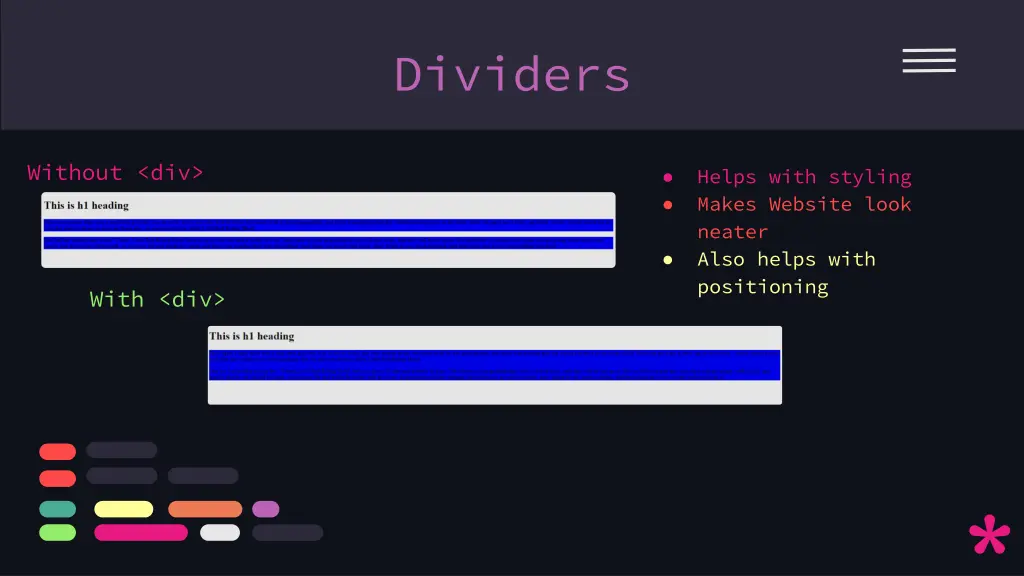 dividers