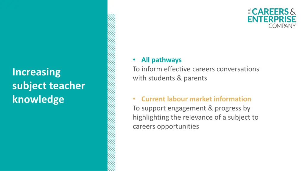 all pathways to inform effective careers