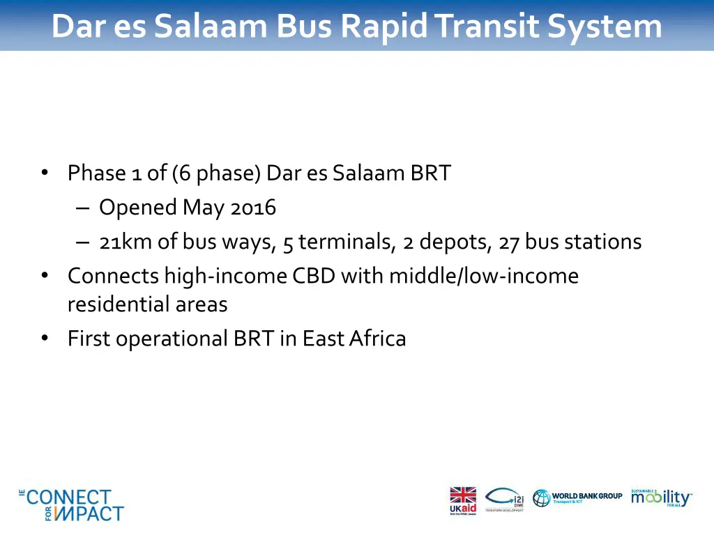 dar es salaam bus rapid transit system