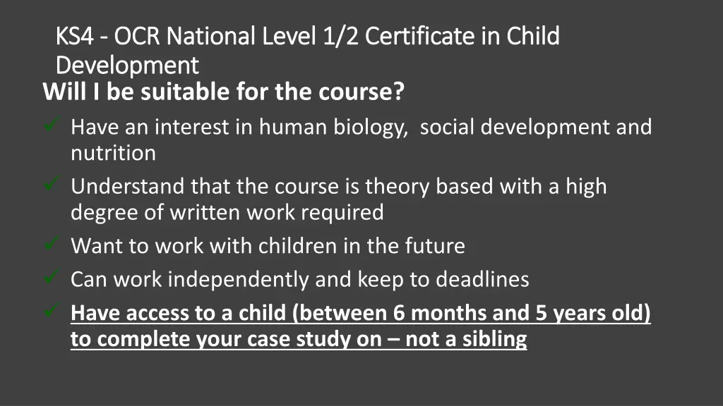 ks4 ks4 ocr national level 1 2 certificate