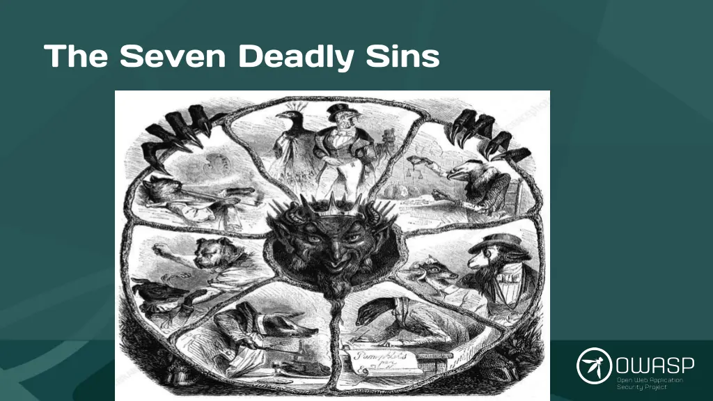 the seven deadly sins