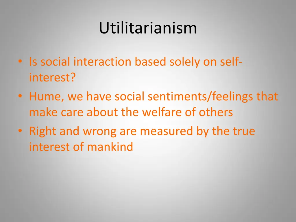 utilitarianism