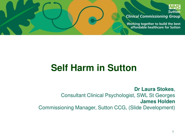 self harm in sutton