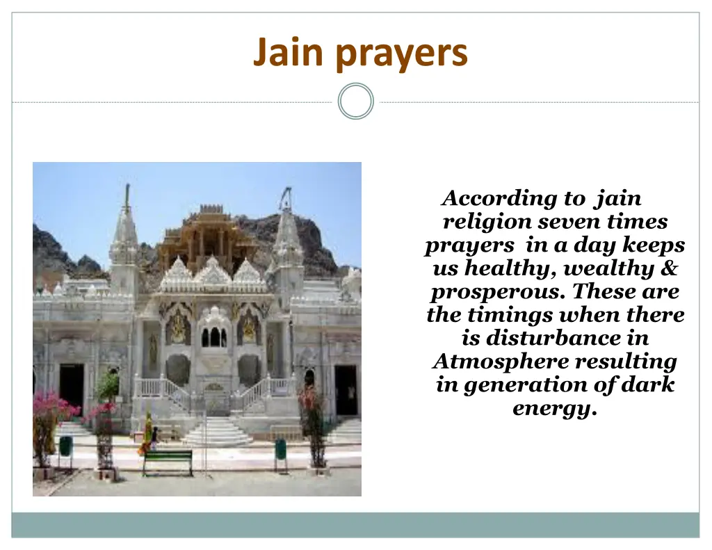 jain prayers