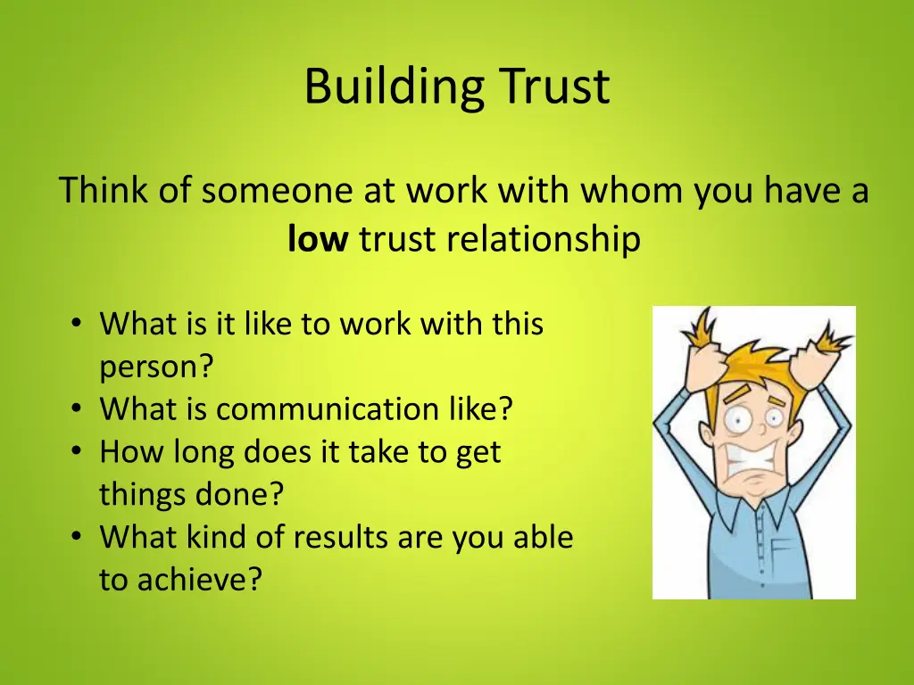 building trust 2