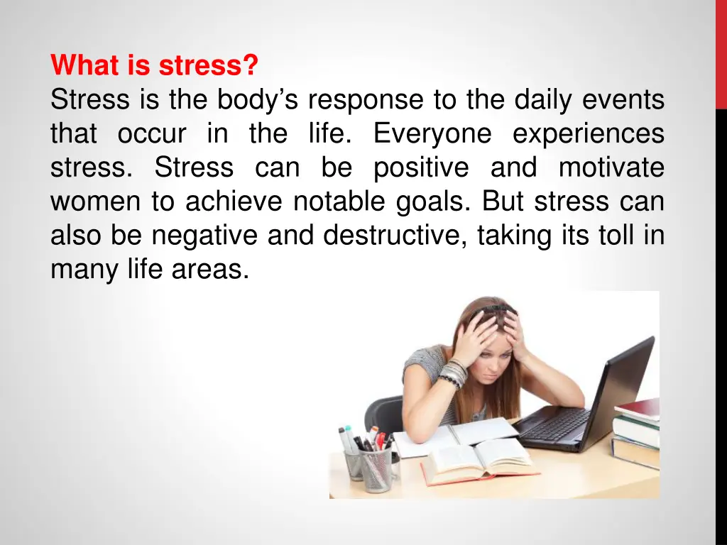 what is stress stress is the body s response