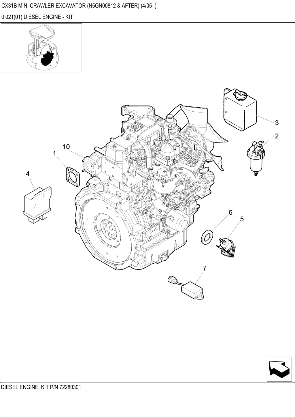 cx31b mini crawler excavator n5gn00812 after 4 05 24