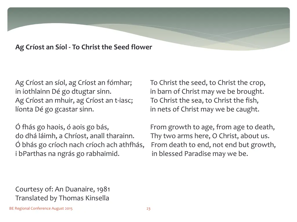 ag cr ost an s ol to christ the seed flower