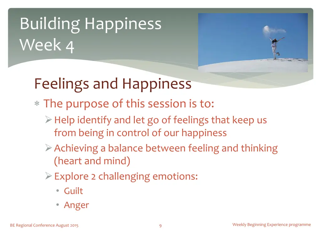 building happiness week 4