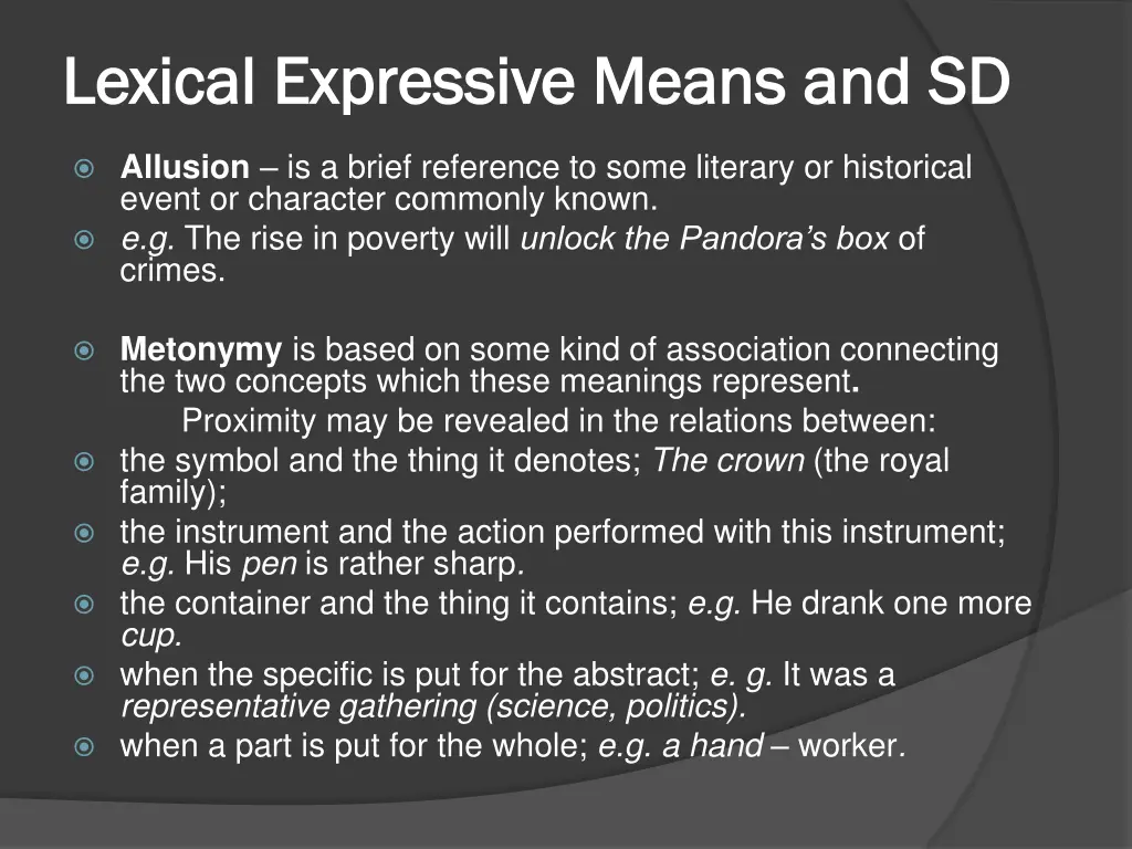 lexical expressive means and sd lexical 1