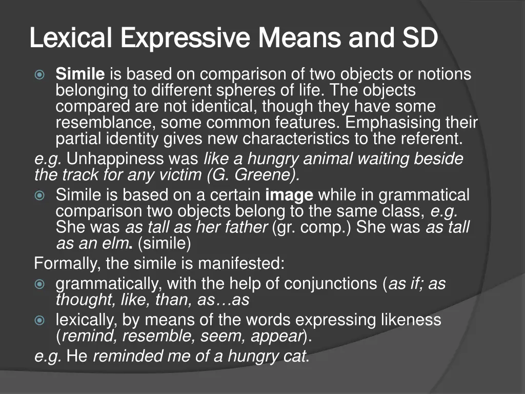 lexical expressive means and sd lexical 6