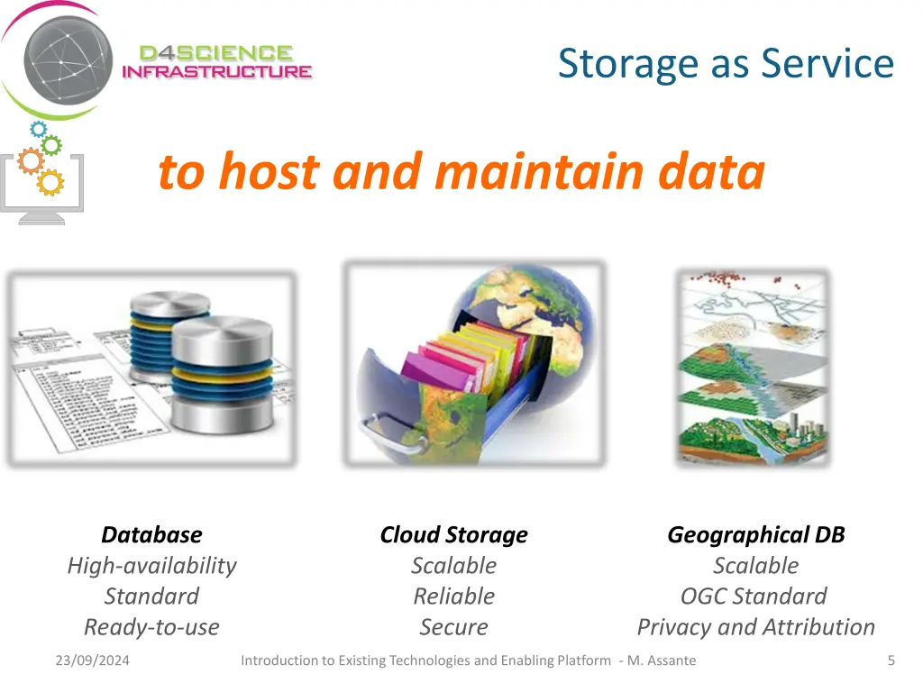 storage as service