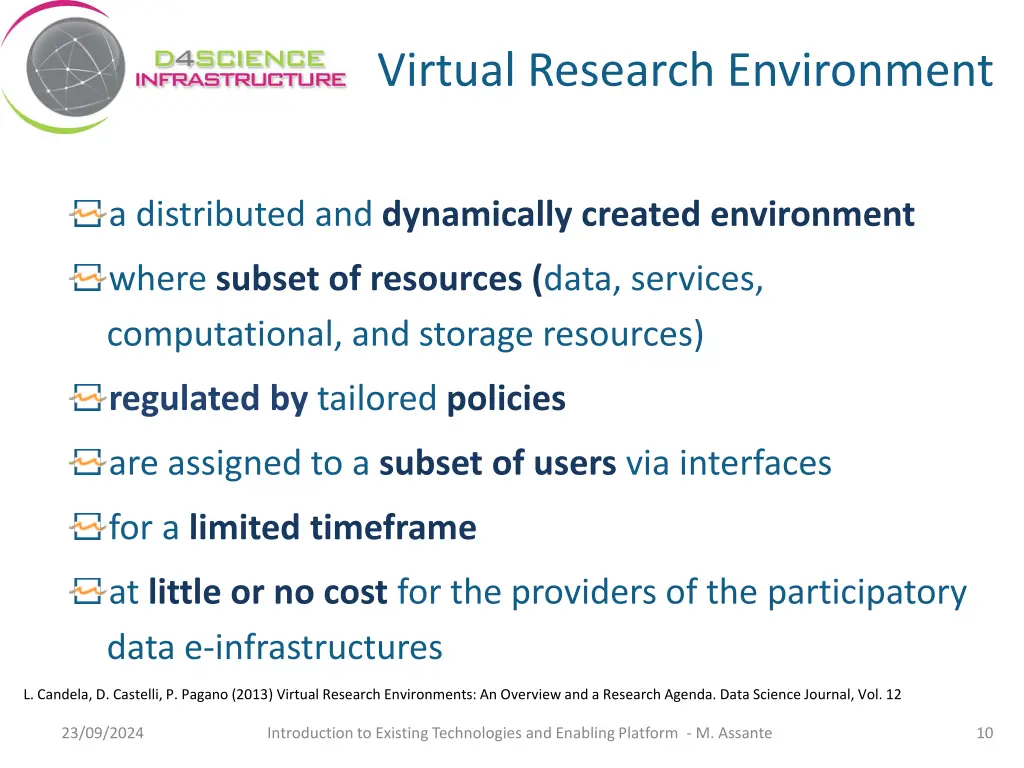 virtual research environment 1