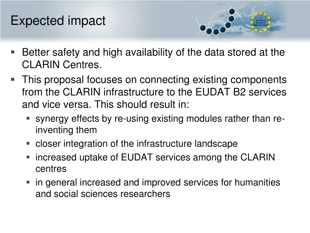 expected impact