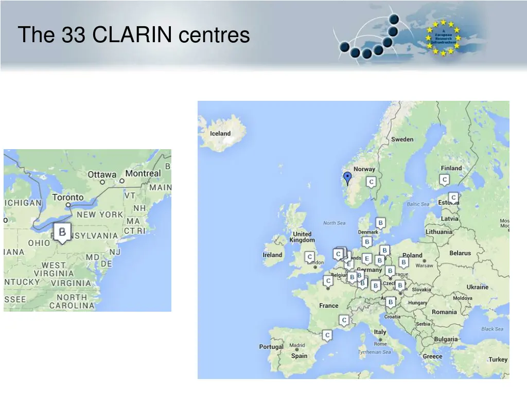 the 33 clarin centres