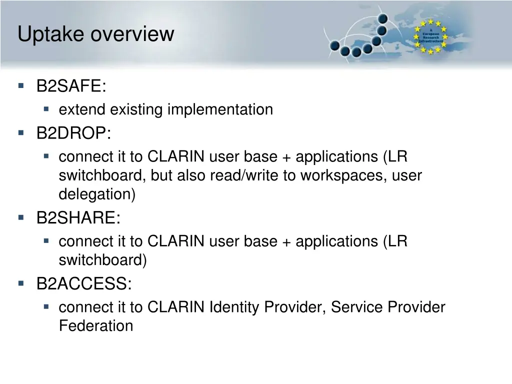 uptake overview