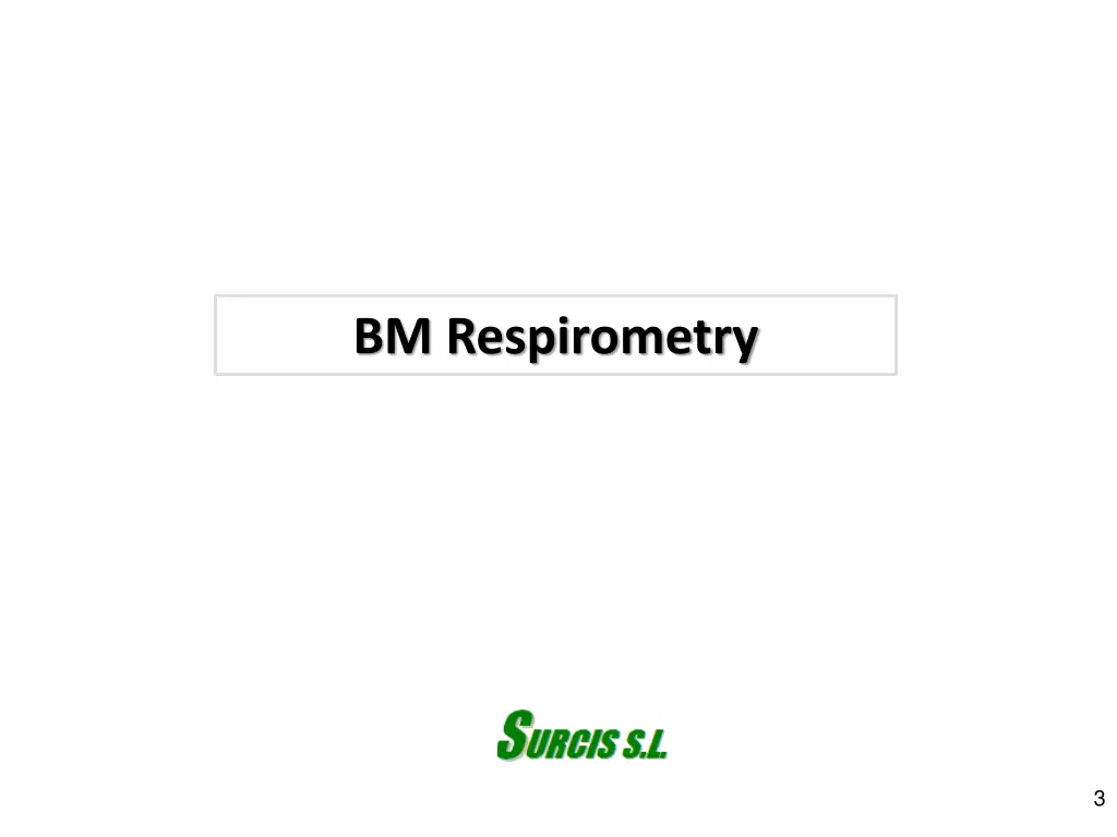 bm respirometry