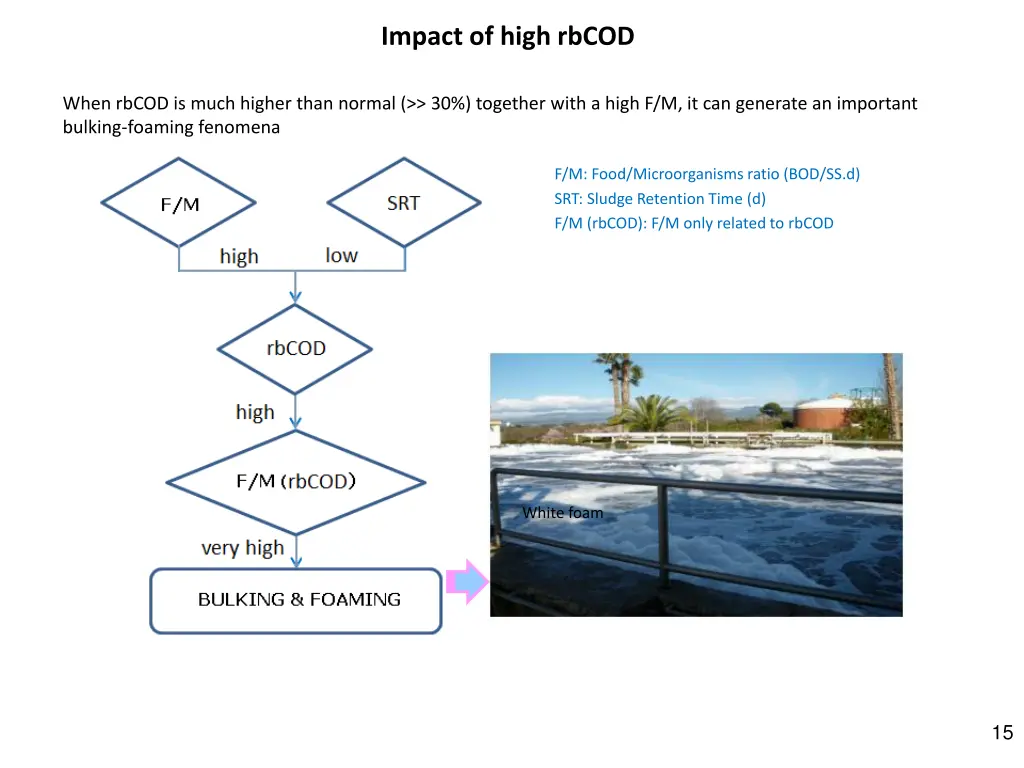 impact of high rbcod