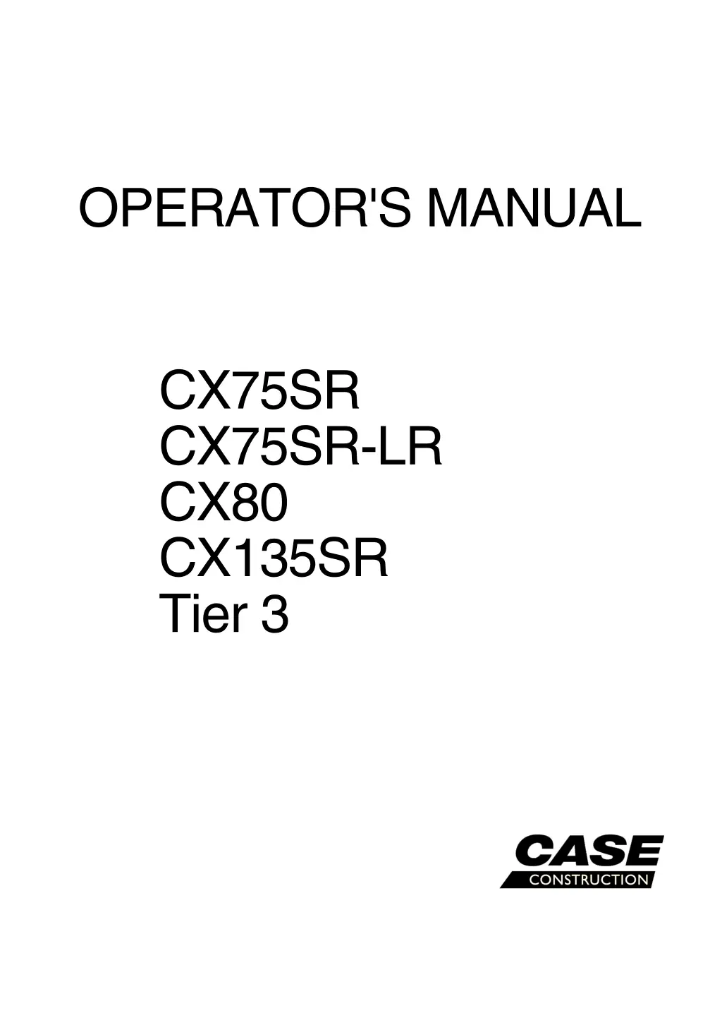 operator s manual