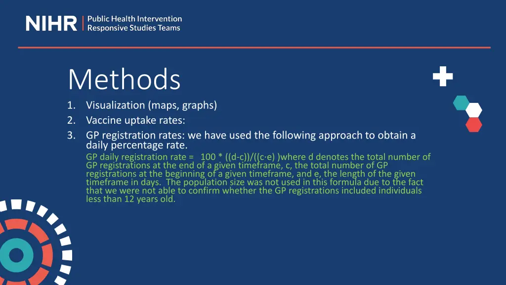 methods 1 visualization maps graphs 2 vaccine