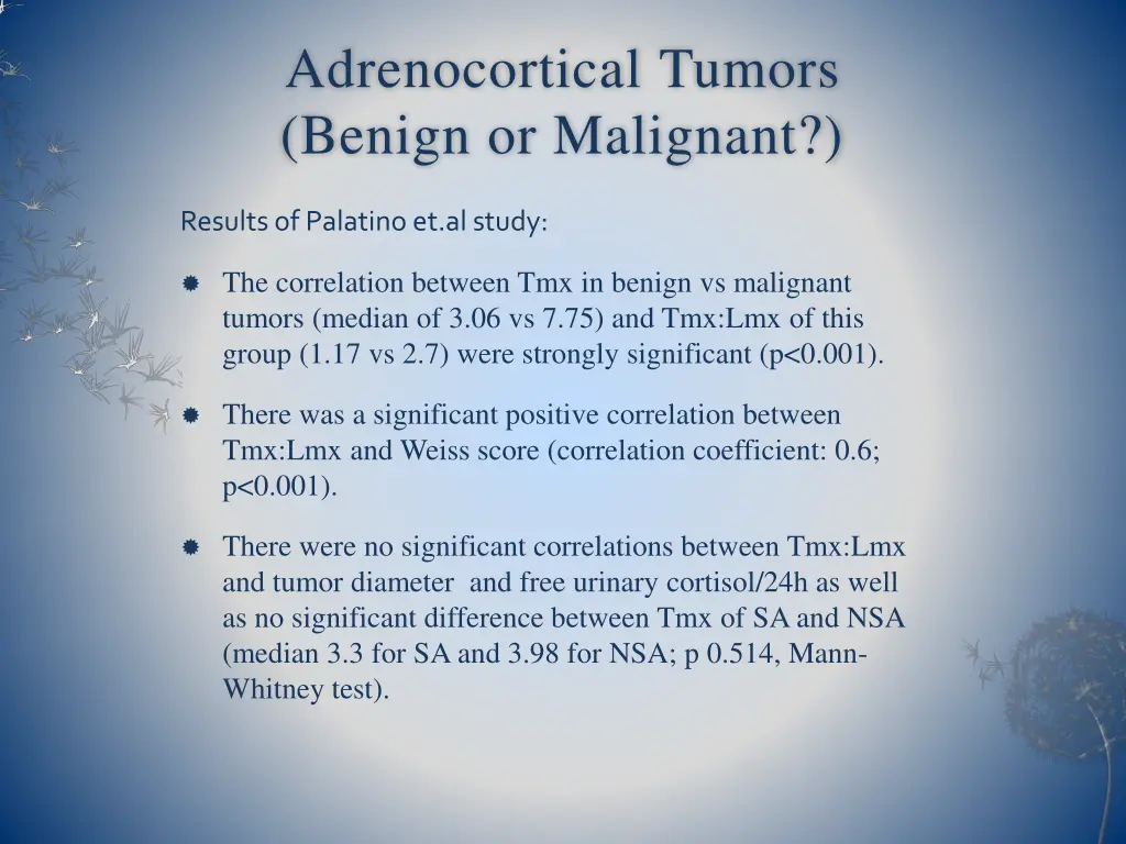 adrenocortical tumors benign or malignant 2