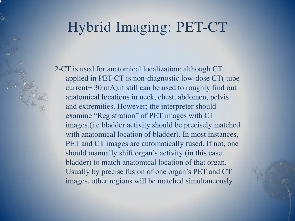 hybrid imaging pet ct 1