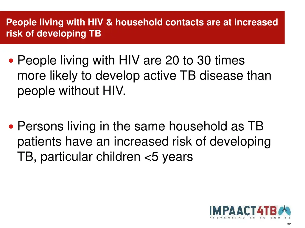 people living with hiv household contacts