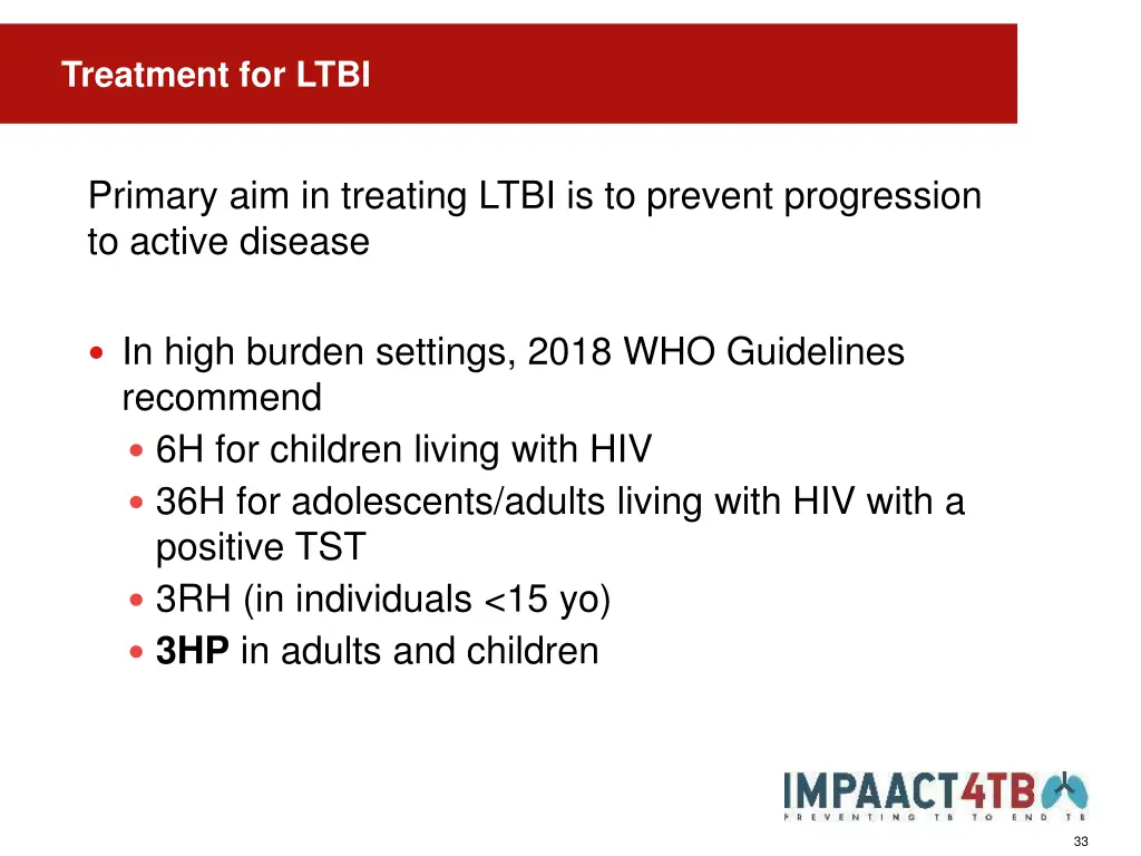 treatment for ltbi