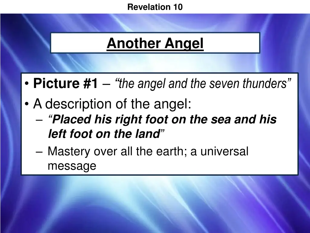 revelation 10 7