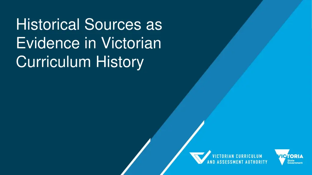 historical sources as evidence in victorian