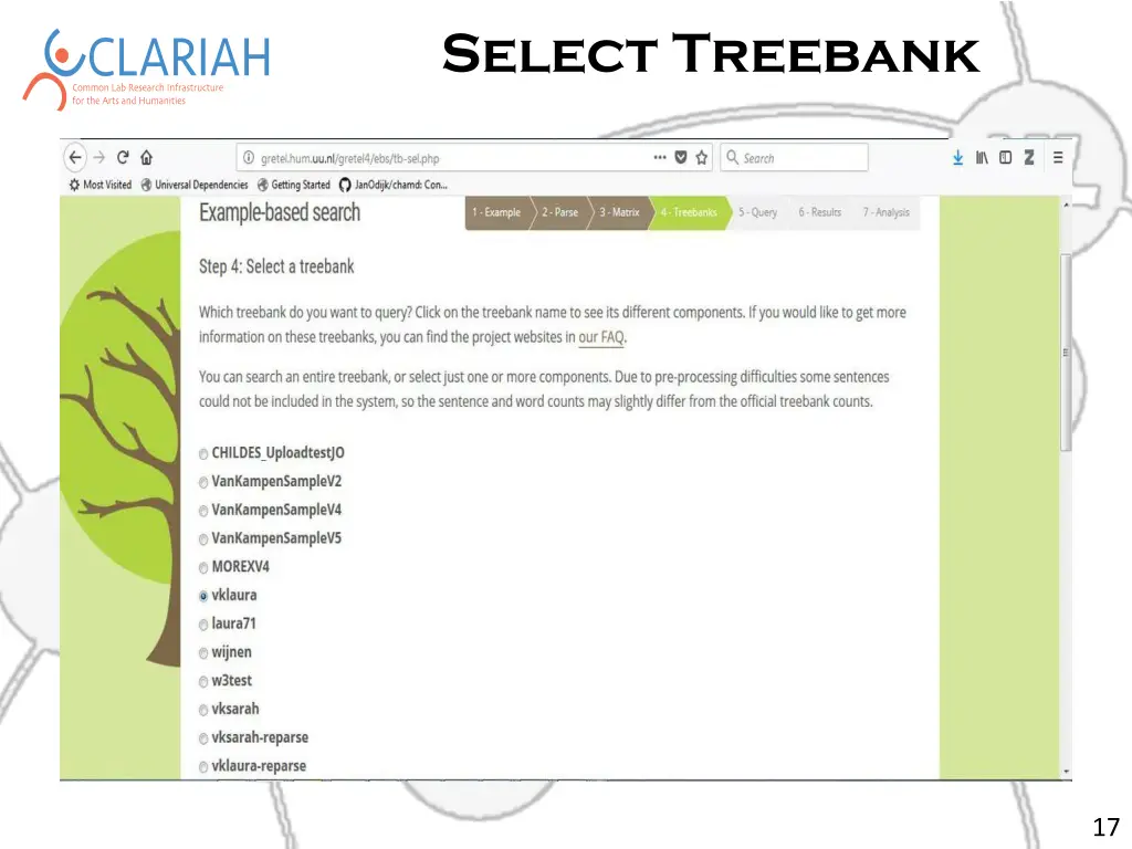 select treebank