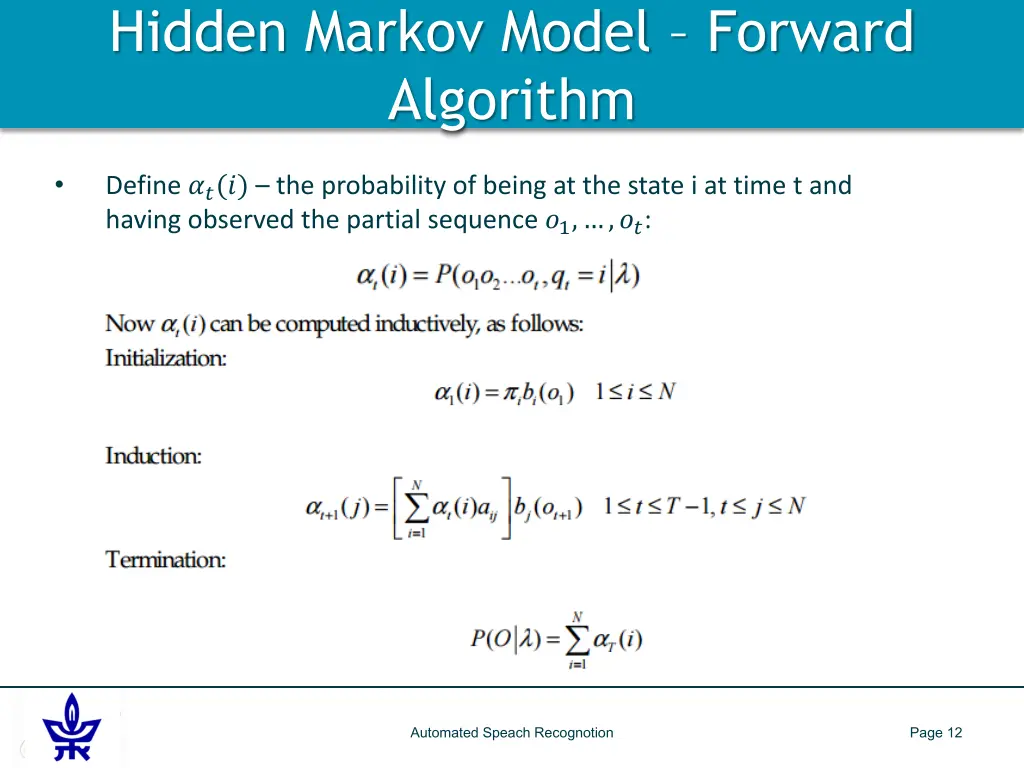 hidden markov model forward algorithm 3