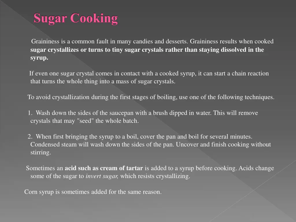 sugar cooking