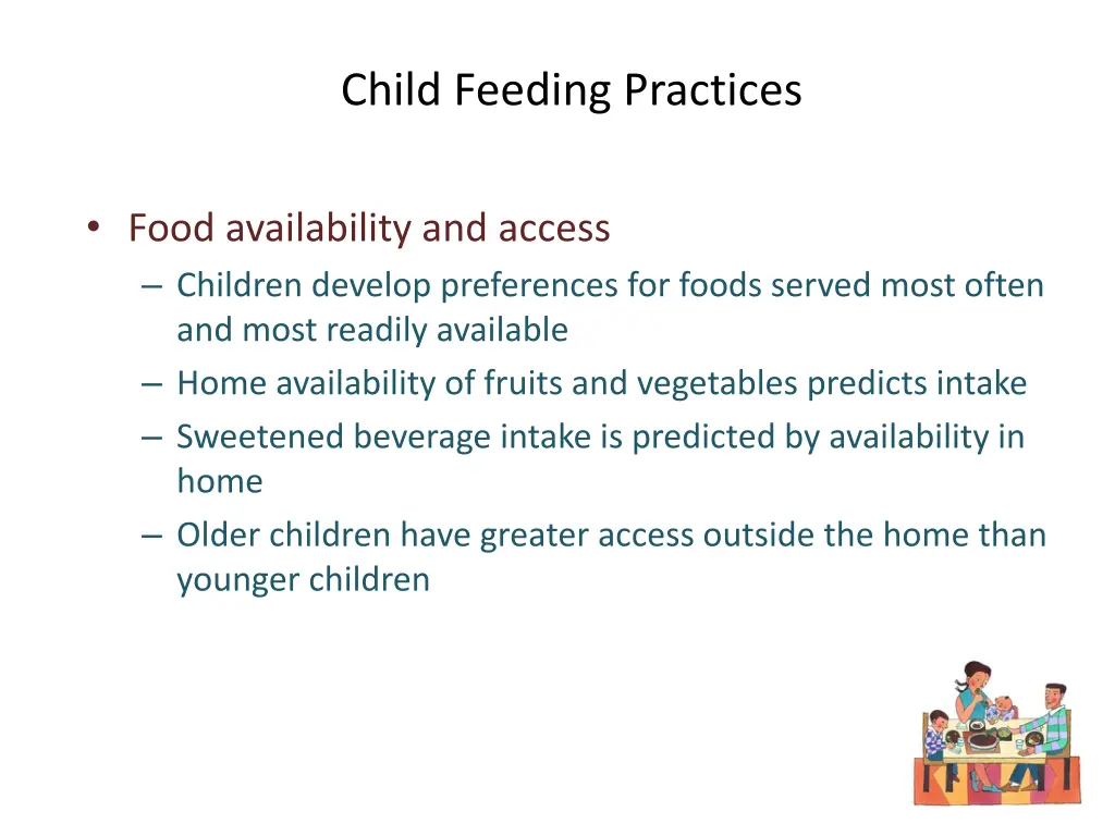 child feeding practices 6