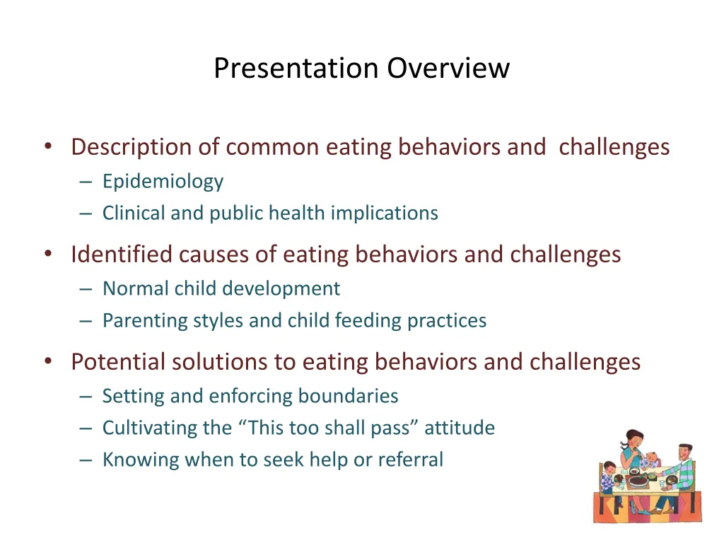 presentation overview