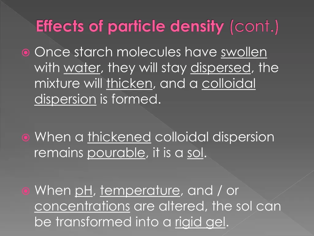 effects of particle density cont 2