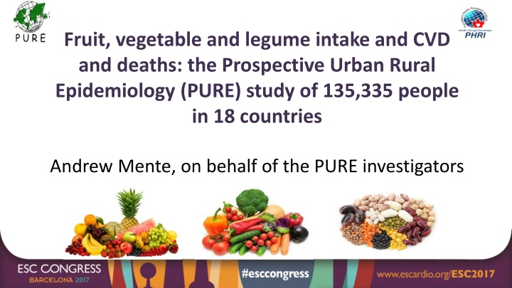 fruit vegetable and legume intake