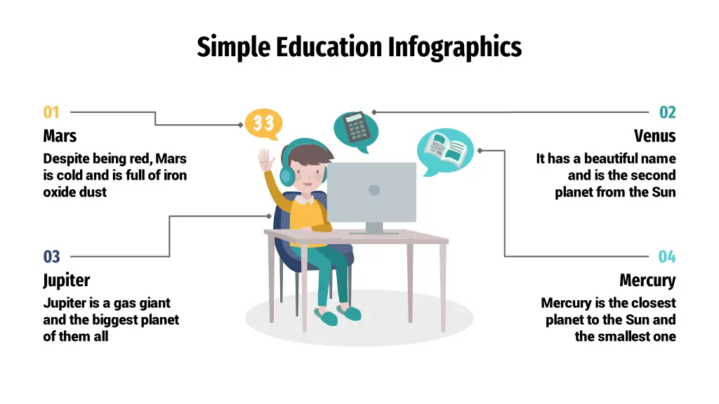 simple education infographics 10